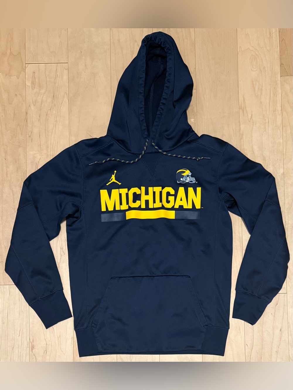 Nike Jordan University of Michigan Wolverines Football Hoodie Sweatshirt Men’s S